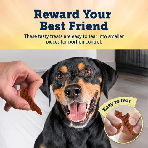Miniatura 4 de Blue Buffalo True Chews Premium Grillers - Golosinas para perros, fabricadas en los Estados Unidos con ingredientes naturales, bistec, bolsa de 20