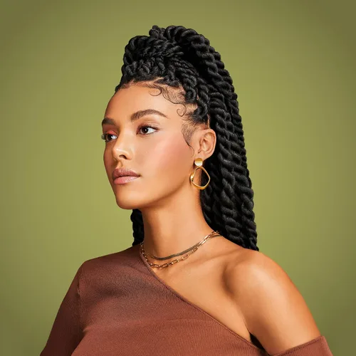 Miniatura 6 de African Pride Olive Miracle - Champú y acondicionador 2 en 1, hidratante y desenredante para cabello rizado y rizado, con aceite de oliva y aceite