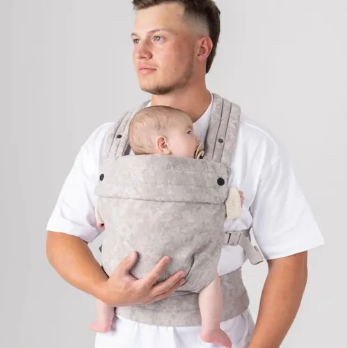 Miniatura 2 de Mabē Monarch Portabebés Ergonómico - Portabebés Infantil Estructurado Suave de Algodón Premium con Diseño Saludable para la Cadera, 3 Posiciones