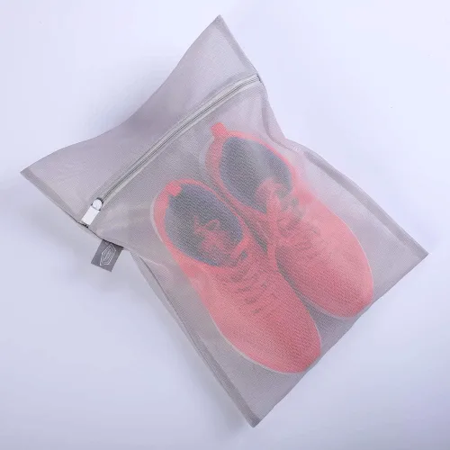Miniatura 6 de Bolsa Kimmama de lavandería de malla, bolsa de lavado para lavadora, bolsa de red con cremallera, bolsa para secadora para limpieza y secado