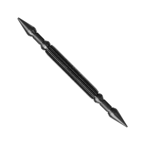 Miniatura 11 de Juego de 2 piezas de botador de clavos de doble cabeza, botador de clavos de doble cabeza, punzón perforador central con resorte, herramienta