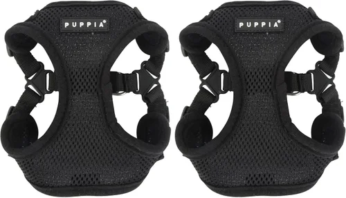 Miniatura 14 de Puppia PARA-HC1533-BK-S Arnés suave negro C para mascotas, S