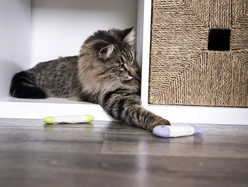 Miniatura 11 de SmartyKat Dazzle Unicorn Crinkle - Juguete de gato con hierba gatera