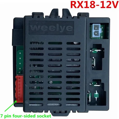 Miniatura 2 de weelye RX18 (RX23) 12V Niños Powered Ride on Car 2.4G Bluetooth Control remoto y receptor Accesorios para niños Paseo eléctrico en el coche mismo