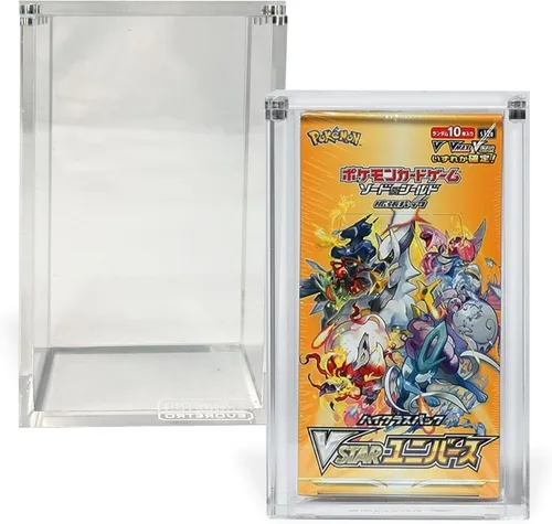 Miniatura 6 de Cajas de exhibición acrílicas para paquete especial de cajas de booster japonesas pequeñas, Pack de 1