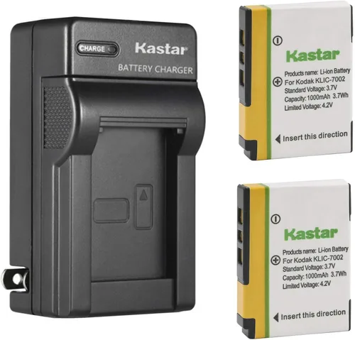 Miniatura 5 de Kastar Cargador de batería de pared de CA KLIC-7002 para batería Kodak KLIC-7002 K7002, Kodak EasyShare V530, EasyShare V603, EasyShare V530 Zoom