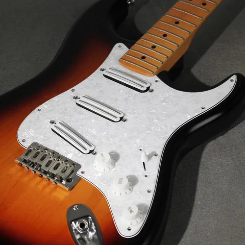 Miniatura 5 de FLEOR Alnico 5 Pastilla Humbucker de Doble Riel Caliente de Tamaño Single-Coil 12-13K, Blanca Blanco