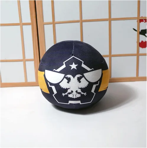 Miniatura 31 de Polandball Countryballs Muñeco de peluche Ucrania España Hungría Portugal Rumanía Grecia Austria México Polonia Ball (15,3.8 pulgadas)
