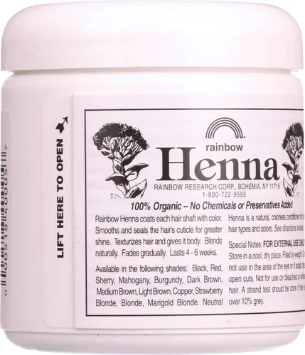 Miniatura 2 de Rainbow Research Tinte y acondicionador de cabello de henna persa, rojo cobre, 4 onzas líquidas Cobre rojizo