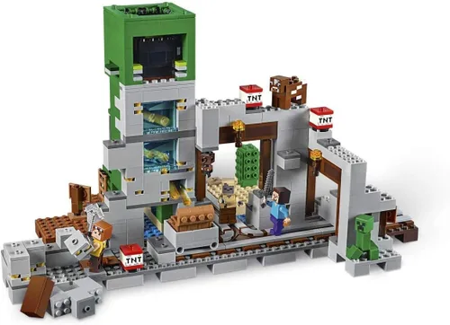 Miniatura 2 de LEGO Minecraft The Creeper Mine 21155 Kit de construcción (834 piezas)