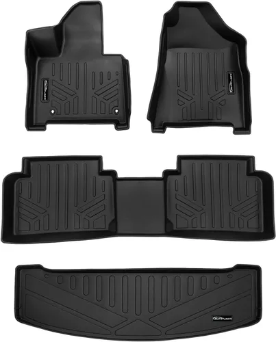 Miniatura 14 de SMARTLINER Tapete de carga para maletero de ajuste personalizado para todo tipo de clima, compatible con Hyundai Santa Fe 2019-2020