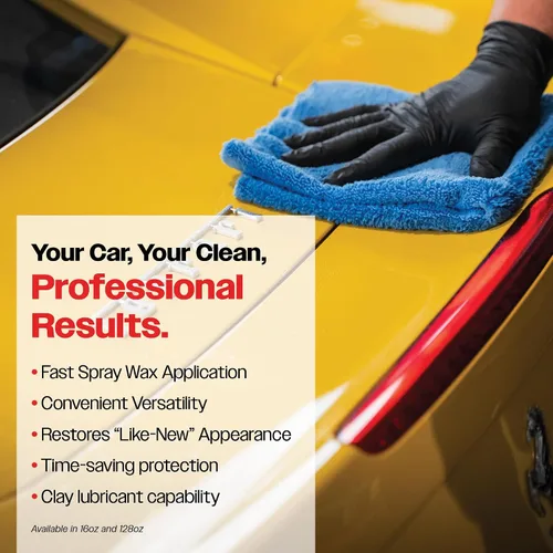 Miniatura 4 de Malco Showroom Shine - Cera para autos en aerosol – Mejor cera para autos en aerosol para acabado profesional/Fácil de usar, detalle
