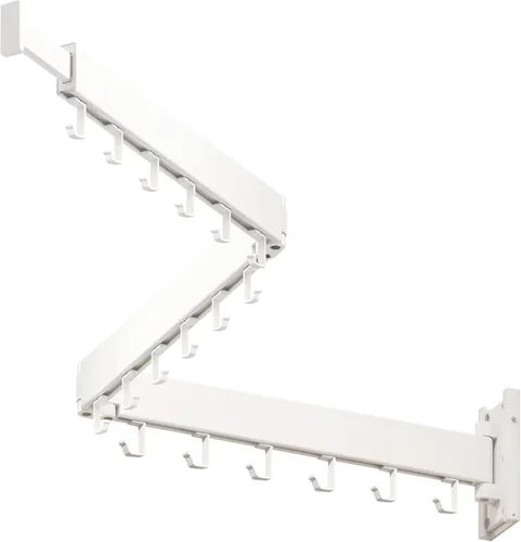 Miniatura 14 de LIENAHU Estante de Secado de Ropa Montado en Pared,Estante de Secado de Ropa,Estante de Secado de Lavandería,Estante de Perchero de Ropa Montado