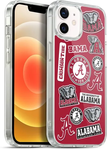 Miniatura 61 de Head Case Designs Funda de gel suave con licencia oficial de la Universidad de Alabama UA Collage compatible con Apple iPhone 13 Pro Max