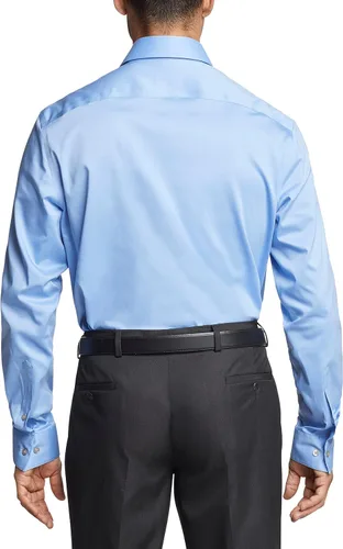 Miniatura 2 de Van Heusen Camisa de vestir para hombre ajuste regular sin arrugas cuello flexible elástico