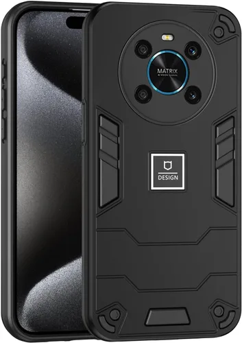 Miniatura 216 de Funda compatible con Huawei Y9 Prime (2019), compatible con Huawei Y9 Prime (2019) 4G STK-L21 2 en 1 [PC duro + TPU], funda de teléfono azul
