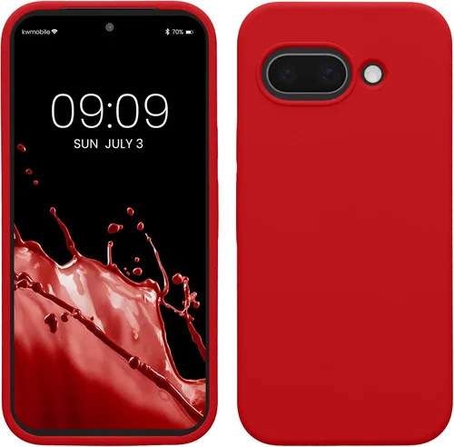 Miniatura 133 de kwmobile Funda Compatible con Google Pixel 6 Pro - Funda de Teléfono de Silicona TPU con Acabado Suave - Azul Caribe