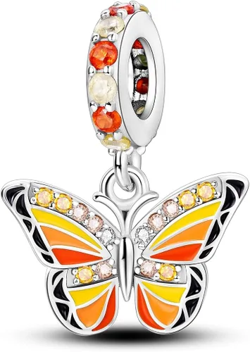 CYCUFF Abalorios de plata de ley 925 adecuados para collares de dijes, pulseras, abalorios, joyería de regalo para mujeres, familiares y amigas