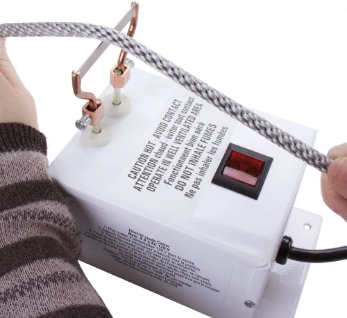 Miniatura 5 de Eléctrico Cortador De Cuerda – 120 V V, 48 W, térmico, caliente cuchillo de hoja para Paracord tela Belting lazo tela cortador de cuerda y Premium
