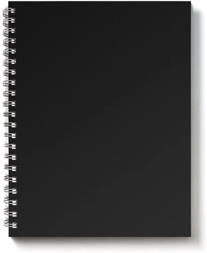 Miniatura 5 de Cuaderno de espiral para laboratorio / 9 x 11.75 / 144 páginas / Doble encuadernación reforzada con alambre / Con revestimiento de nailon / 105gsm