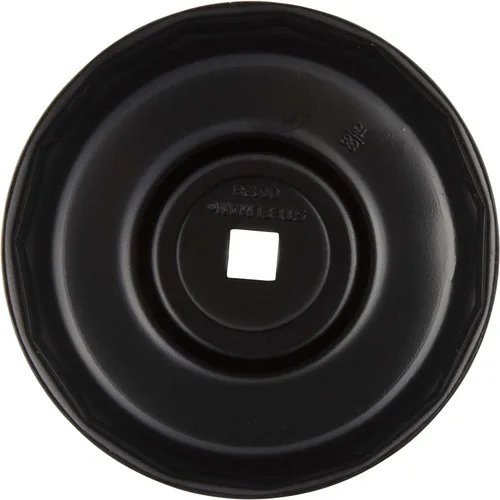 Miniatura 3 de Steelman Llave de llave de filtro de aceite de perfil bajo de 88mm x 15 flautas, transmisión de 3/8 de pulgada, para filtros de rosca Hyundai, acero