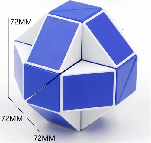 Miniatura 2 de Cubo mágico de velocidad de serpiente con giro de velocidad, rompecabezas cerebral, juguetes para TDA, TDAH, ansiedad y autismo, adultos y niños
