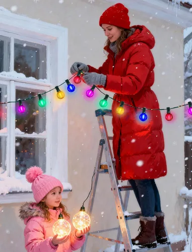 Miniatura 4 de Paquete de 25 bombillas LED multicolor G40 de repuesto, base de candelabro E12/C7, bombillas LED globo Edison inastillables para cadena de luces