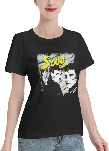 Miniatura 2 de Soda Stereo Soda Stereo T Shirt Female Summer Tee Casual Short Sleeve Tshirt