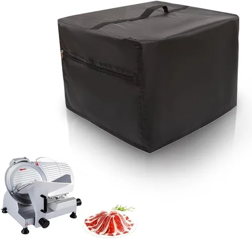 Miniatura 7 de Cubierta para cortar carne, fundas protectoras de alimentos, tela Oxford, pequeño, para el hogar, máquina eléctrica para delicatessen, compatible