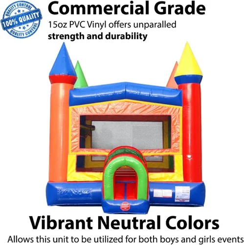 Miniatura 2 de TentandTable Casa inflable para niños de 5 a 12 años, castillo animoso de grado comercial para adultos, casa de salto, incluye soplador de aire Arco