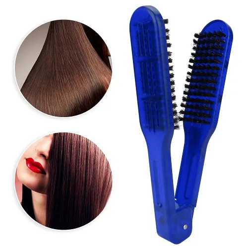 Miniatura 6 de ZJchao Cepillo para el pelo, cepillo de doble cara, alisador de pelo, alisador antiestático, peine para mujeres y hombres, adecuado para el hogar