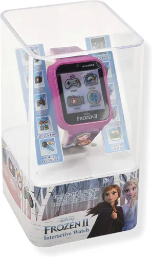 Miniatura 5 de Accutime Reloj inteligente Disney Frozen para niños con cámara para niños y bebés - Reloj inteligente interactivo para niños y niñas