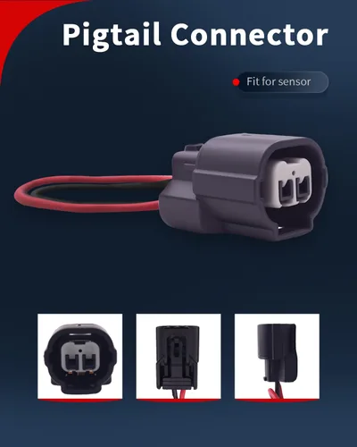 Miniatura 5 de VEHICODE Sensor de temperatura del refrigerante del motor, sensor de temperatura del agua ECT compatible con Honda Civic Accord CRV Element Pilot