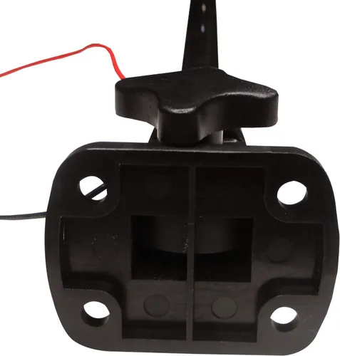 Miniatura 7 de Pactrade Marine Luz de anclaje de popa plegable para barco, luz de anclaje LED blanca redonda, poste ajustable, USCG, 2 NM, para yate, pontón
