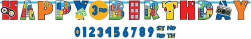 Miniatura 8 de Disney Frozen 2 - Cartel jumbo con letras "Add-An-age", 10.5 x 10 pulgadas (paquete de 1), decoración de papel multicolor para fiestas, ideal