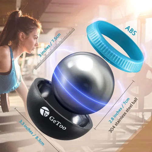 Miniatura 2 de Cryosphere - Bola de masaje en frío – Bola de masaje de hielo de 2.8 pulgadas para tejido profundo, terapia de frío de 6 horas, bola rodante Anillo