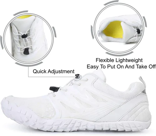Miniatura 5 de L-RUN - Calzado acuático para mujer y hombre, calzado atlético tipo calcetín que brinda sensación de estar descalzo, para senderismo, deportes