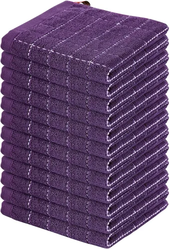 Miniatura 23 de Homaxy Paños de cocina 100% algodón de felpa, toallas de cocina ultra suaves y absorbentes para la cocina, adecuadas para secar y lavar platos