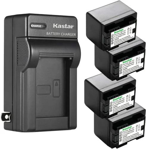 Miniatura 7 de Kastar BP-727 BP727 Cargador de pared AC compatible con Canon VIXIA HF R500 HFR500, VIXIA HF R600 HFR600, VIXIA HF R700 HFR700, VIXIA HF R800