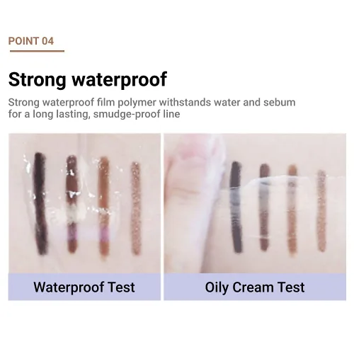 Miniatura 7 de ETUDE Proof 10 delineador de ojos de gel, delineador de ojos con tonos portátiles, punta afilable, textura cremosa de gel, forro de precisión Negro