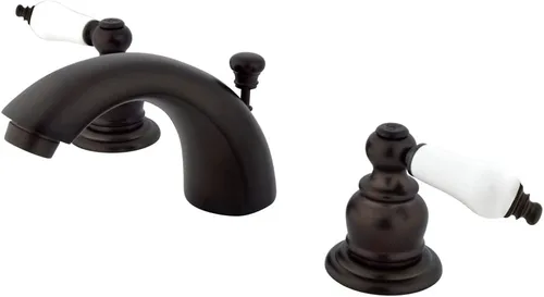 Miniatura 6 de Kingston Brass KB942B Victorian Mini Grifo de Baño Generalizado, Latón Pulido, 4.5 x 3.5 x 2.06