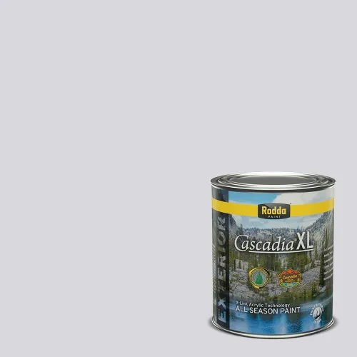 Miniatura 150 de Rodda Paint CASCADIA XL - Pintura satinada e imprimación para exteriores en uno, cuarto de galón, ancla