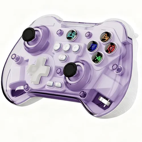 Miniatura 8 de Koiiko Wireless Gaming Controller for ipad/iphone Android/PC/Switch/Streaming on Xbox/PS4/PS3, Bluetooth, Pocket Size, 7-Colors LED, Hall Effect