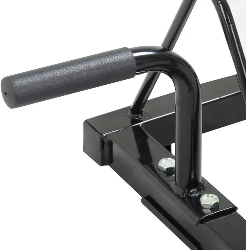 Miniatura 3 de Topeakmart Soporte de parachoques de placa de peso de barra, marco de acero con recubrimiento en polvo