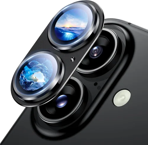 Miniatura 70 de Uyiton Compatible con iPhone 17 Pro Protector de Lente de Cámara - [No Fácil de Romper][Fuerte Adsorción][Compatible con Fundas] Cubierta de Titanio