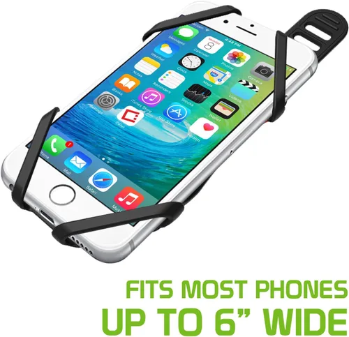 Miniatura 4 de Cellet Soporte universal para teléfono para motocicleta, bicicleta, compatible con Apple iPhones, Samsung Galaxy, Google Pixels, Motorola Azul