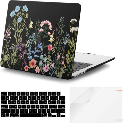 Miniatura 30 de iCasso para M4 MacBook Air de 13 pulgadas Funda 2025 2024-2022 M3 M2 Modelo A 3240 A3113 A2681, Funda de plástico de patrón protector resistente