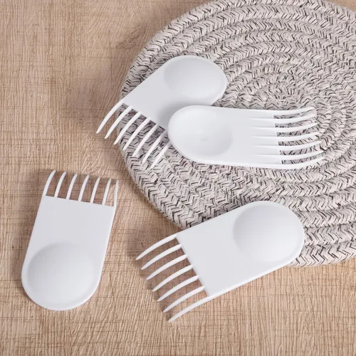 Miniatura 7 de 4 piezas de herramientas de limpieza para picador de verduras, herramienta de picador de cebolla para ensalada, cortador de frutas y verduras, peine