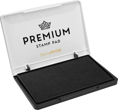 Miniatura 9 de StampMark Almohadilla de sello prémium tamaño mediano 3 x 4 pulgadas – para sellos de goma tradicionales – Almohadilla de fieltro color rosa