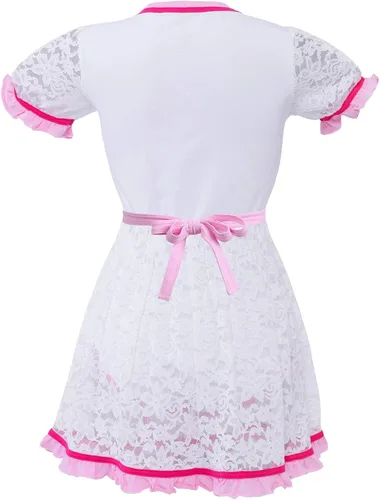 Miniatura 6 de Littleforbig - Mono para bebé con botón ABDL, para enamorado de pañales